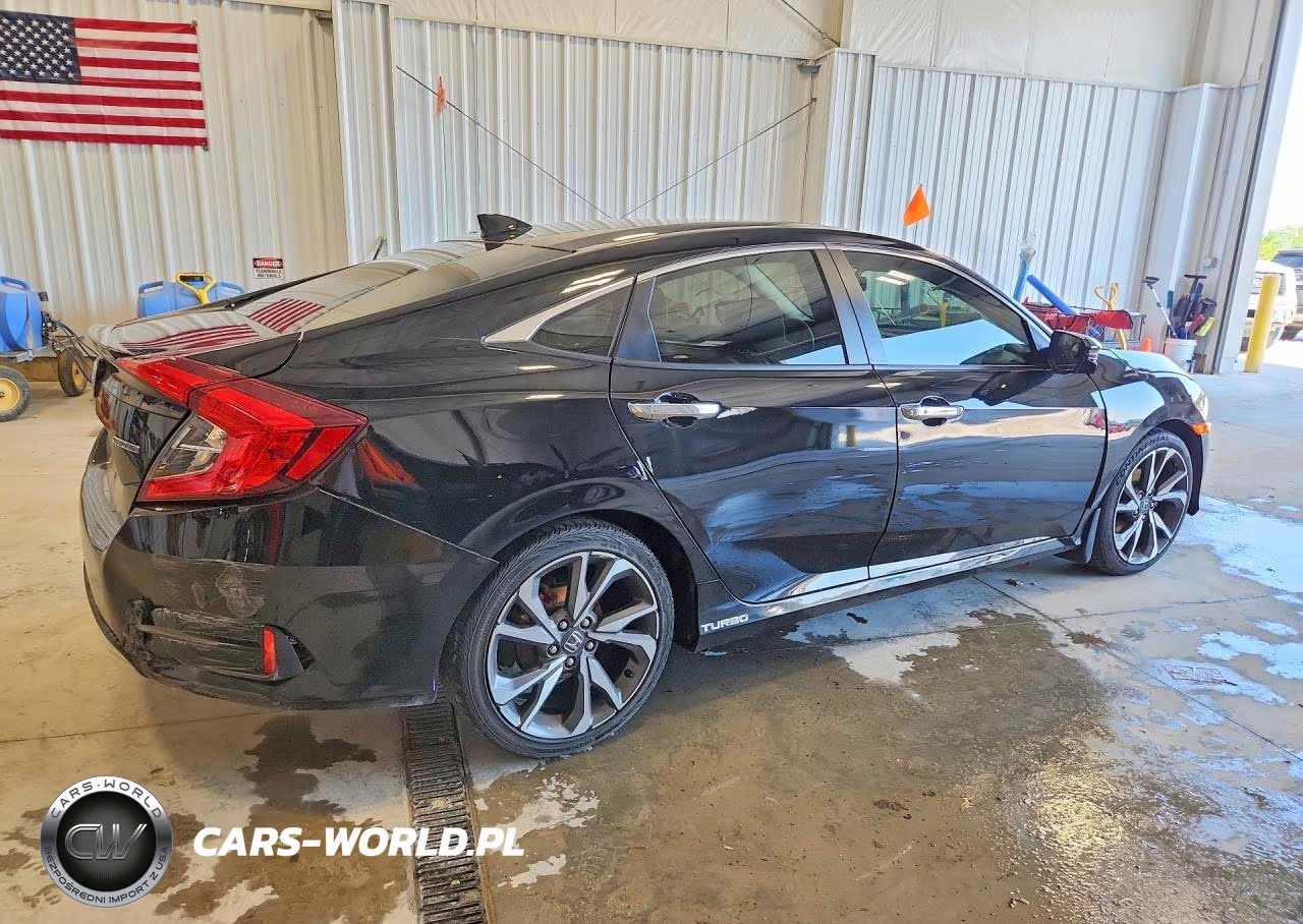 2019 Honda Civic Touring VIN:2HGFC1F9XKH106095 - 3