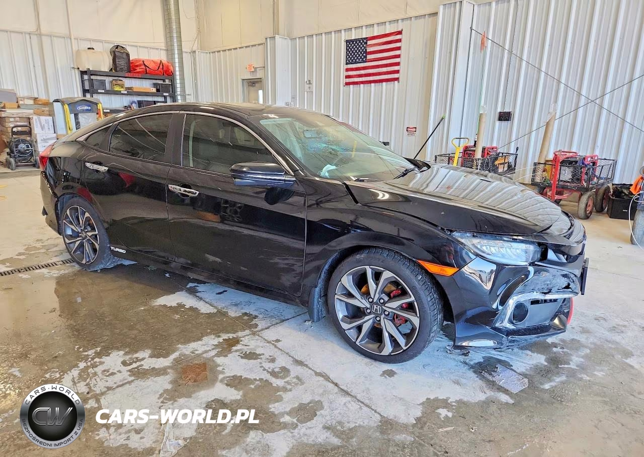 2019 Honda Civic Touring VIN:2HGFC1F9XKH106095 - 4