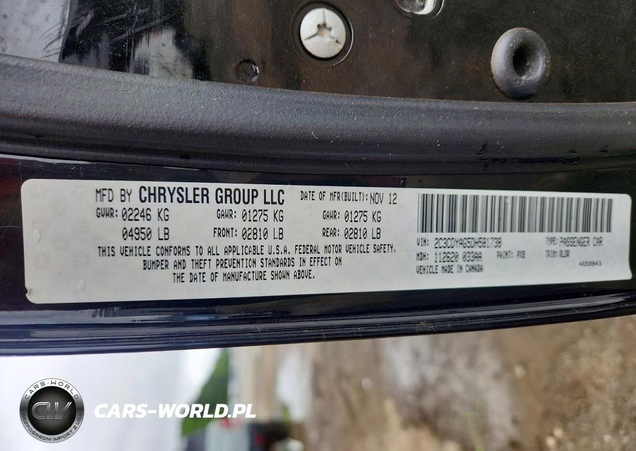 2013 Dodge Challenger Sxt VIN:2C3CDYAG5DH581738 - 12