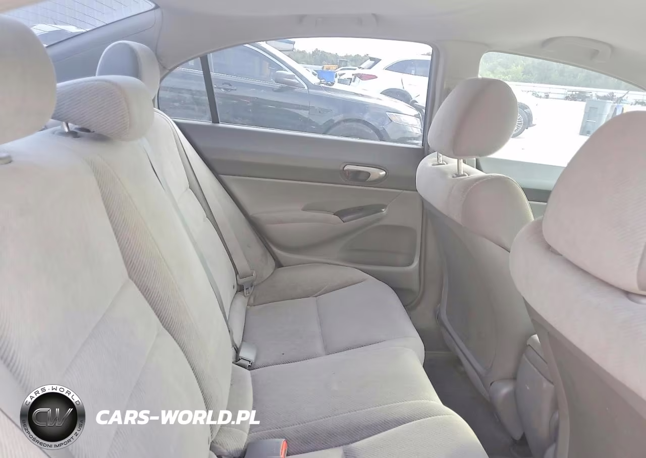 2010 Honda Civic Lx VIN:2HGFA1F57AH581043 - 10