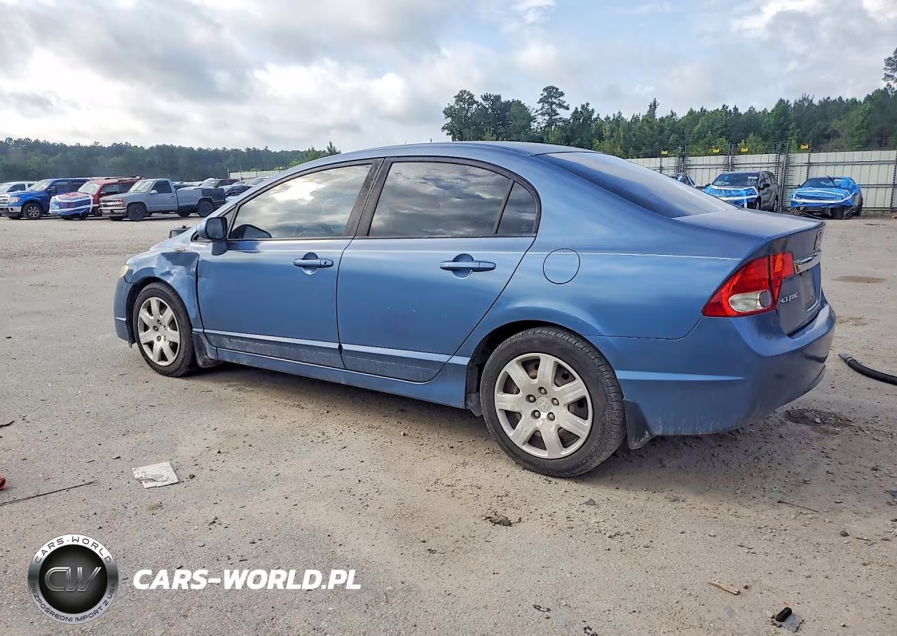 2010 Honda Civic Lx VIN:2HGFA1F57AH581043 - 2