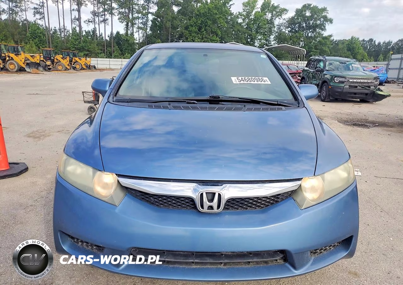 2010 Honda Civic Lx VIN:2HGFA1F57AH581043 - 5