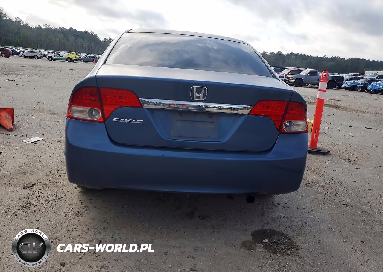 2010 Honda Civic Lx VIN:2HGFA1F57AH581043 - 6