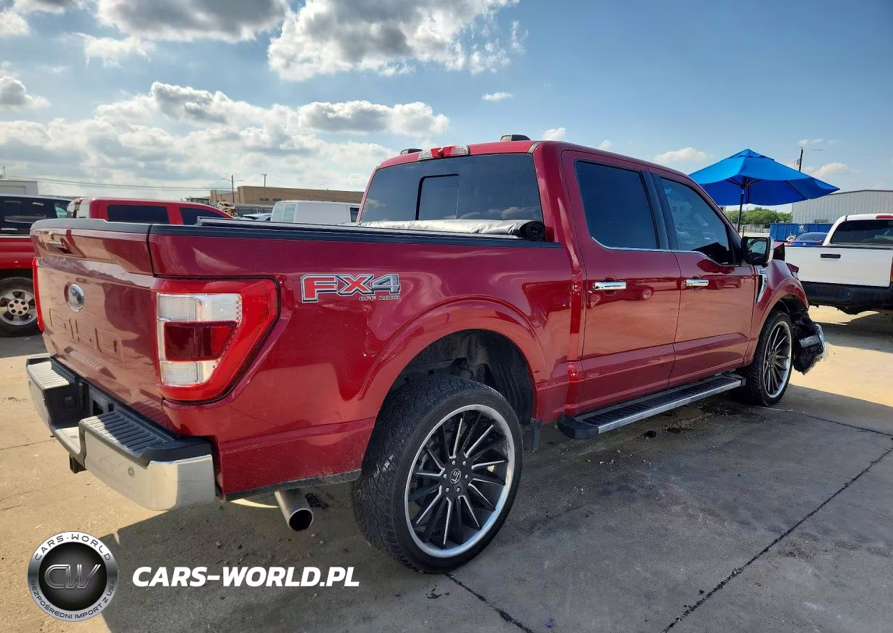 2021 Ford F150 Supercrew VIN:1FTFW1E5XMKD72880 - 3