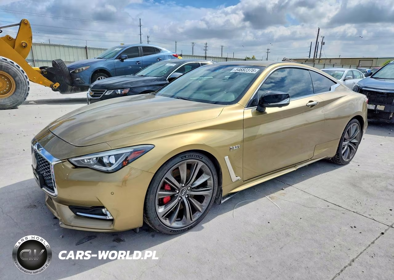 2019 Infiniti Q60 Red Sport 400