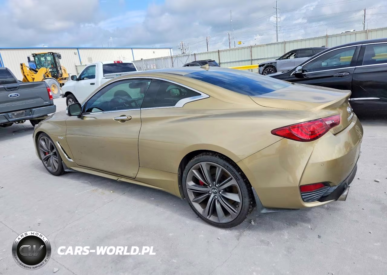 2019 Infiniti Q60 Red Sport 400 VIN:JN1FV7EK6KM360449 - 2
