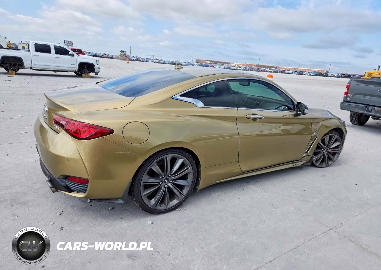 2019 Infiniti Q60 Red Sport 400 VIN:JN1FV7EK6KM360449 - 3