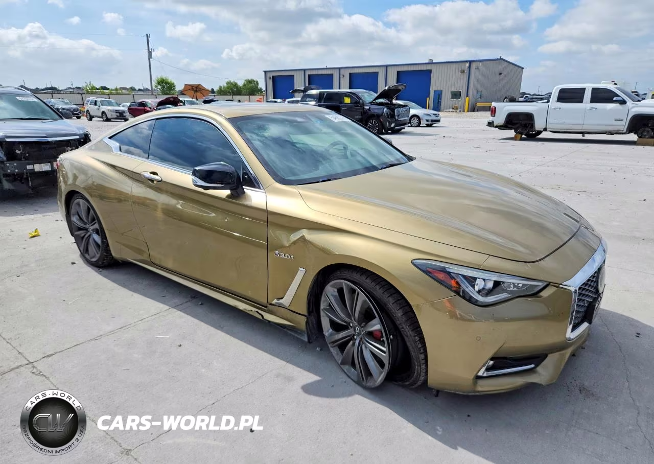 2019 Infiniti Q60 Red Sport 400 VIN:JN1FV7EK6KM360449 - 4