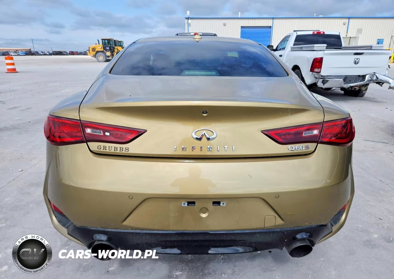 2019 Infiniti Q60 Red Sport 400 VIN:JN1FV7EK6KM360449 - 6