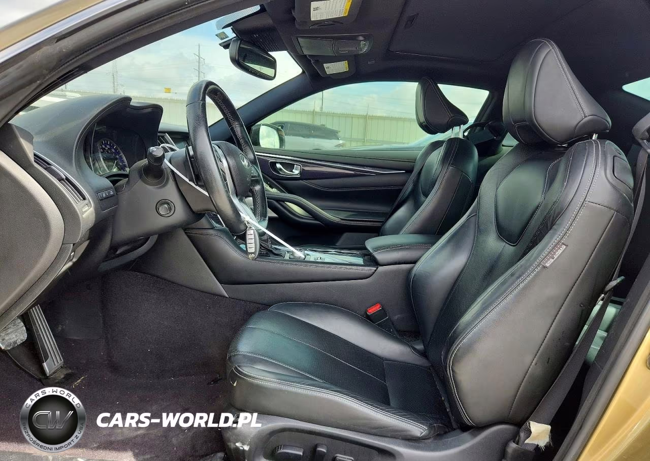 2019 Infiniti Q60 Red Sport 400 VIN:JN1FV7EK6KM360449 - 7