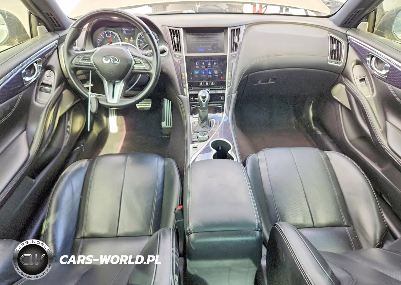 2019 Infiniti Q60 Red Sport 400 VIN:JN1FV7EK6KM360449 - 8