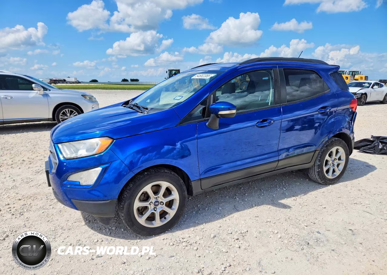 2018 Ford Ecosport Se VIN:MAJ3P1TE2JC188449 - 1