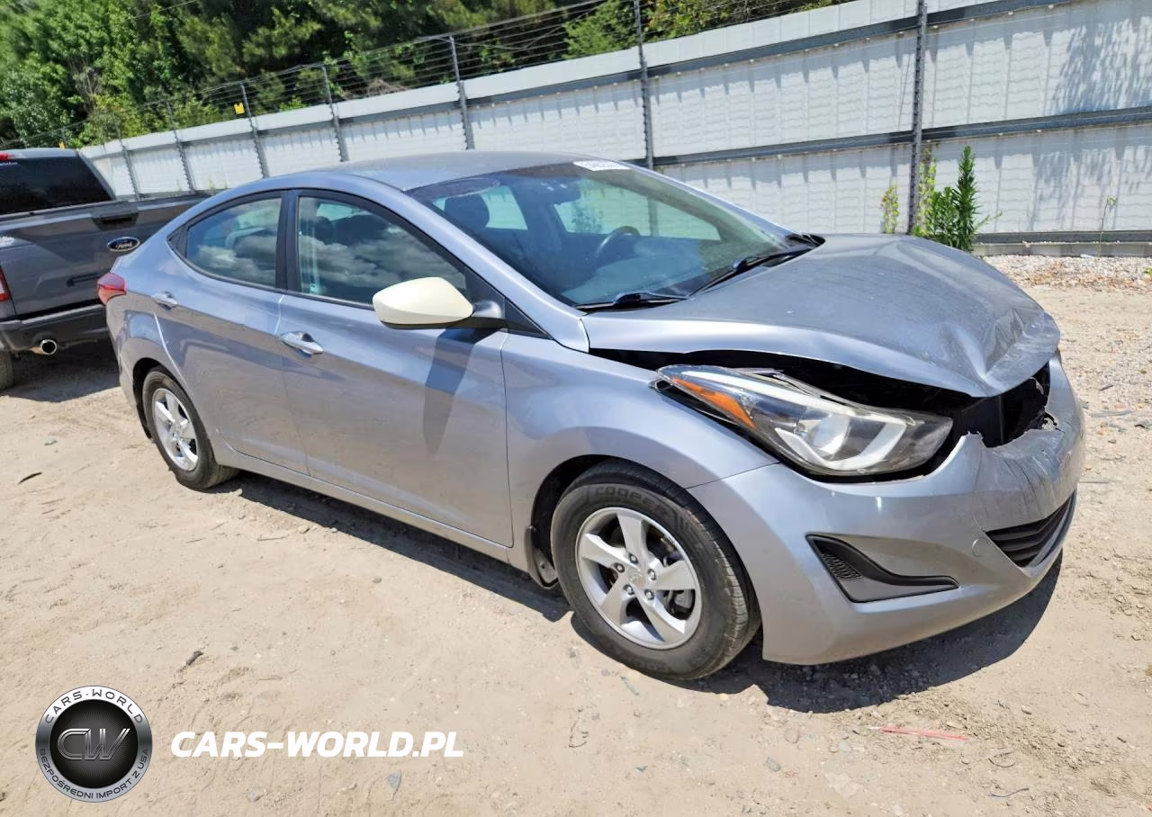 2015 Hyundai Elantra Se VIN:KMHDH4AE1FU222927 - 4