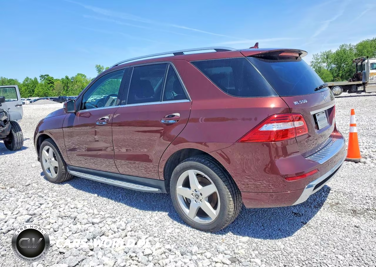 2014 Mercedes-Benz Ml 550 4Matic VIN:4JGDA7DB6EA308290 - 2