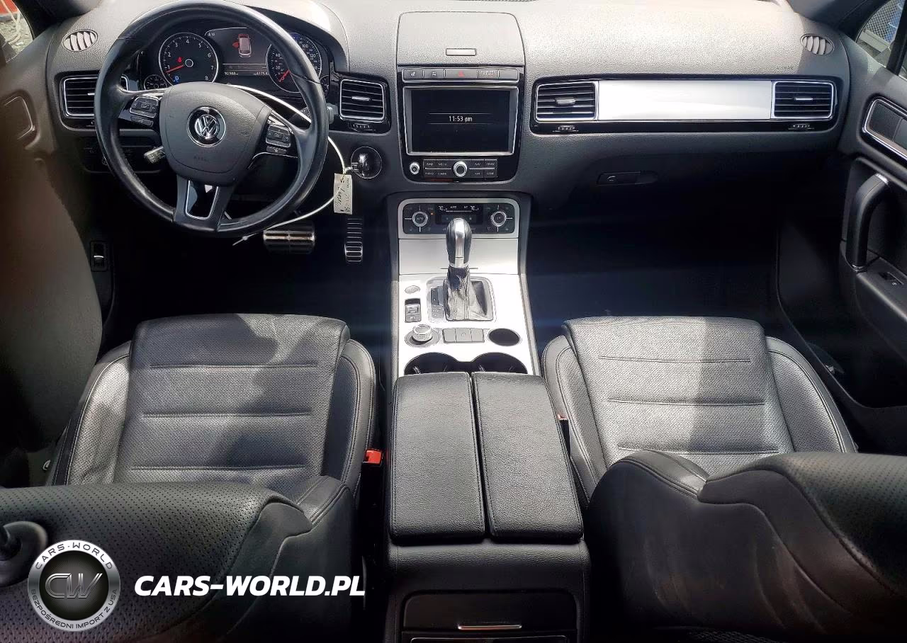 2017 Volkswagen Touareg Wolfsburg VIN:WVGRF7BP3HD004584 - 8