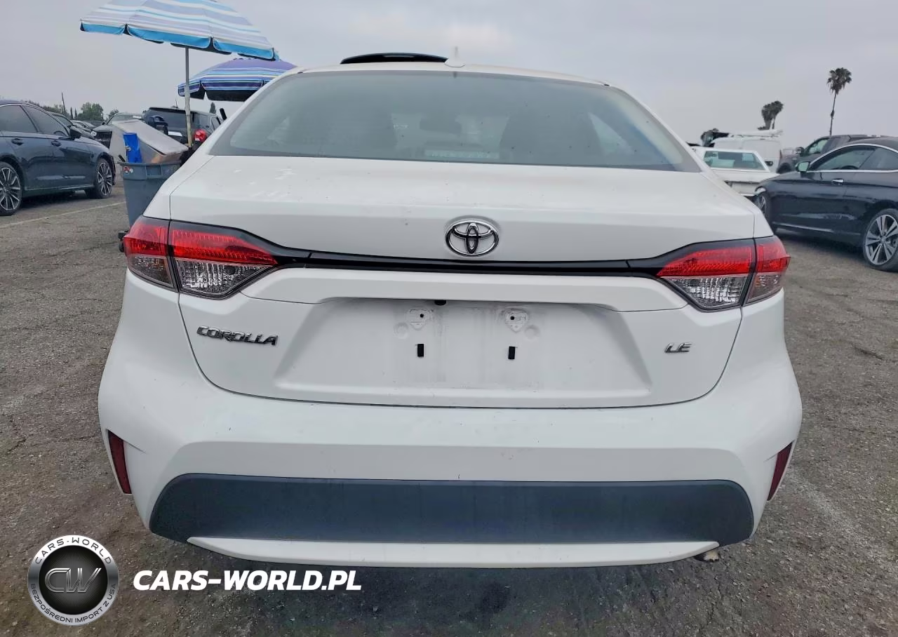 2020 Toyota Corolla Le VIN:5YFEPRAE9LP026378 - 6