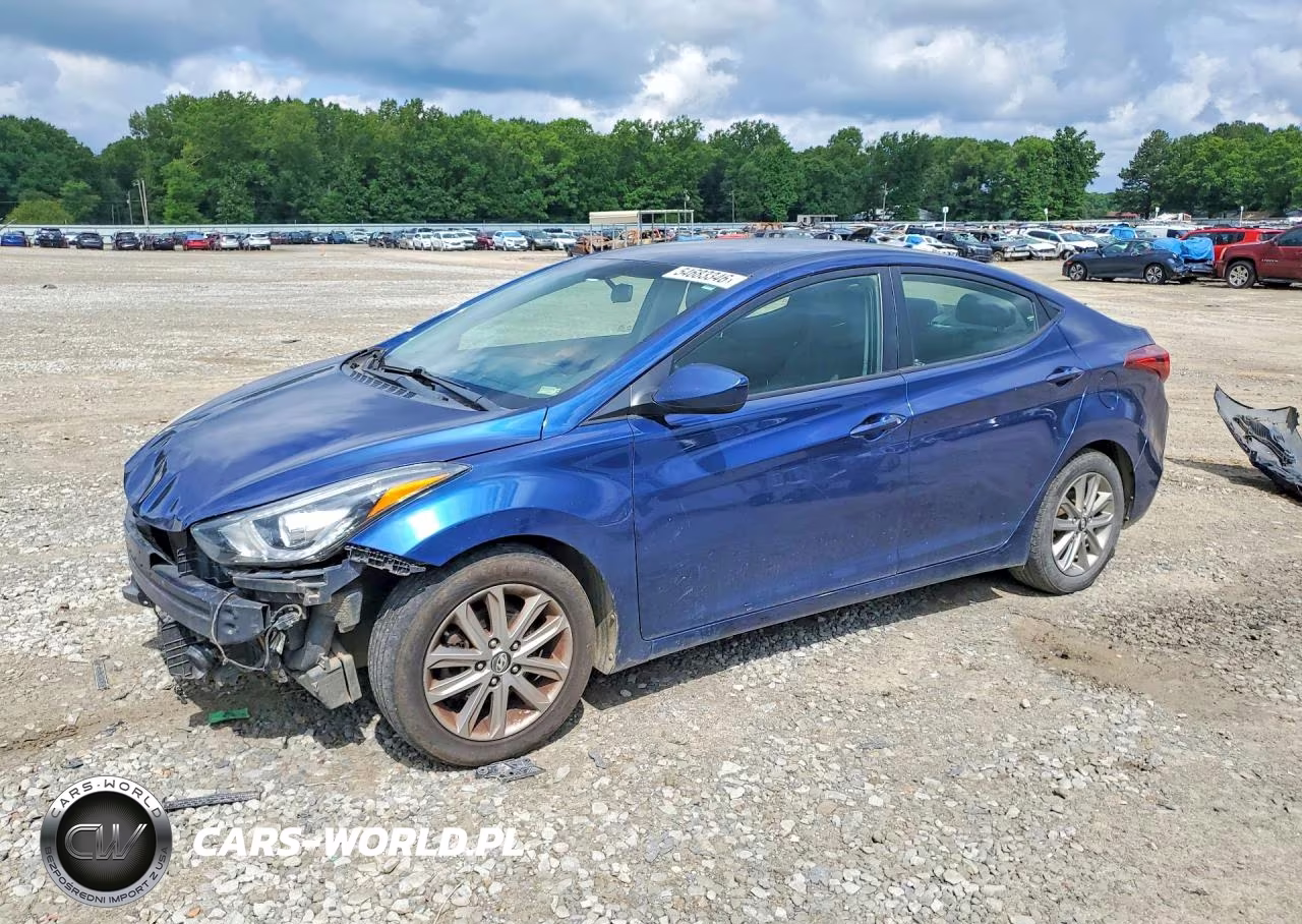 2016 Hyundai Elantra Se – zdjęcie 1 z 13