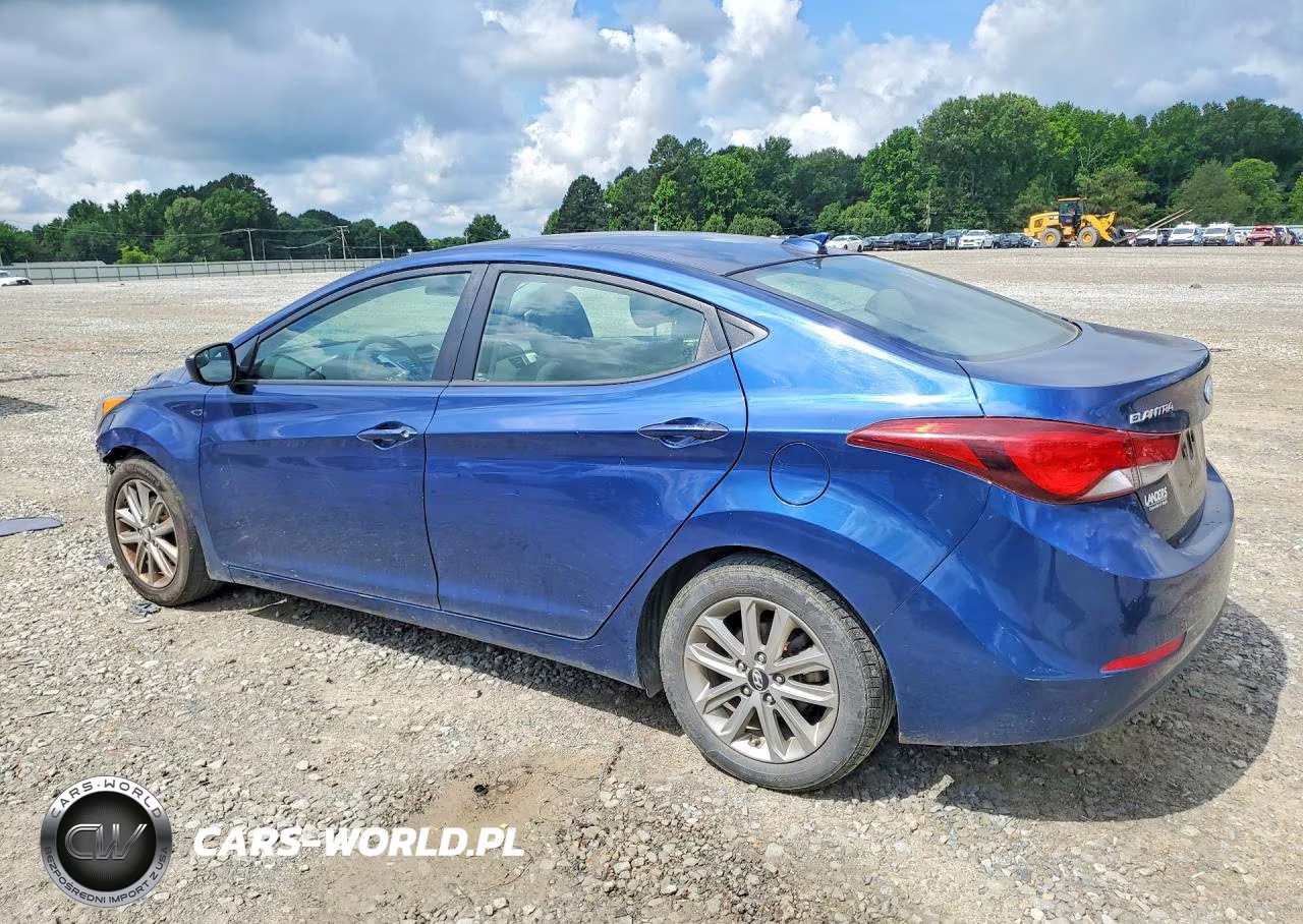 2016 Hyundai Elantra Se VIN:5NPDH4AE2GH660579 - 2