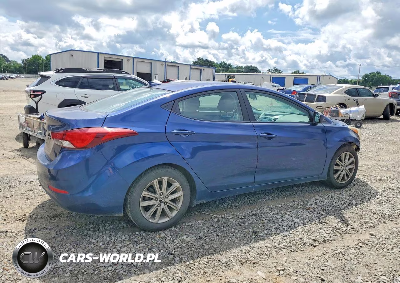 2016 Hyundai Elantra Se VIN:5NPDH4AE2GH660579 - 3