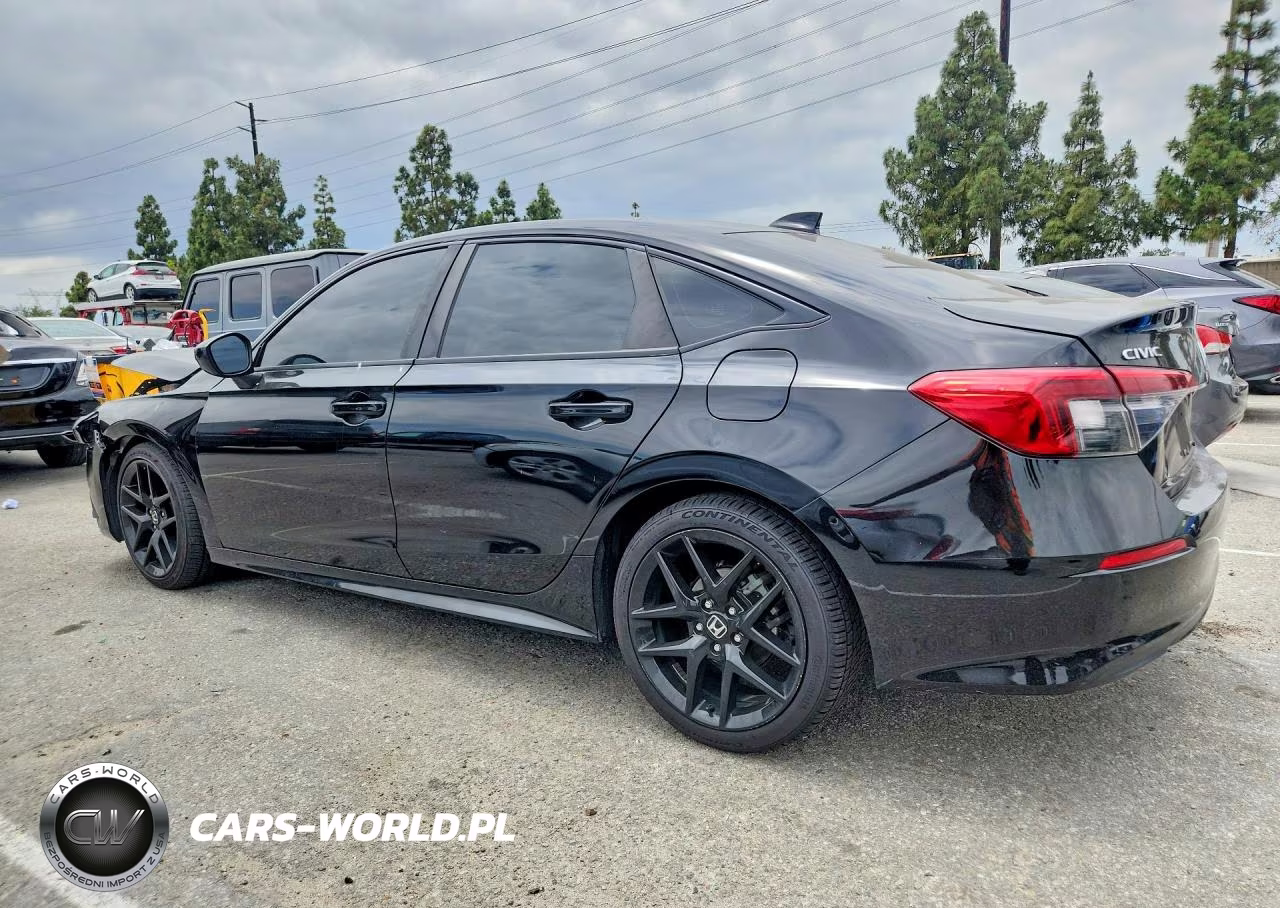 2022 Honda Civic Sport VIN:2HGFE2F59NH592707 - 2