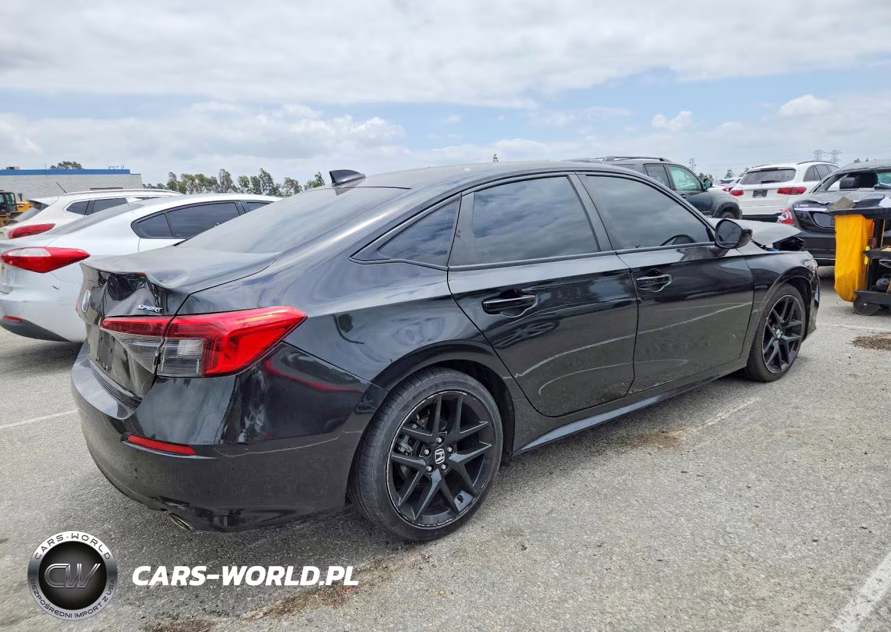 2022 Honda Civic Sport VIN:2HGFE2F59NH592707 - 3
