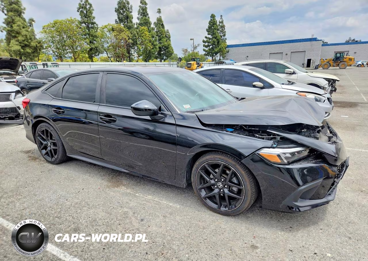 2022 Honda Civic Sport VIN:2HGFE2F59NH592707 - 4