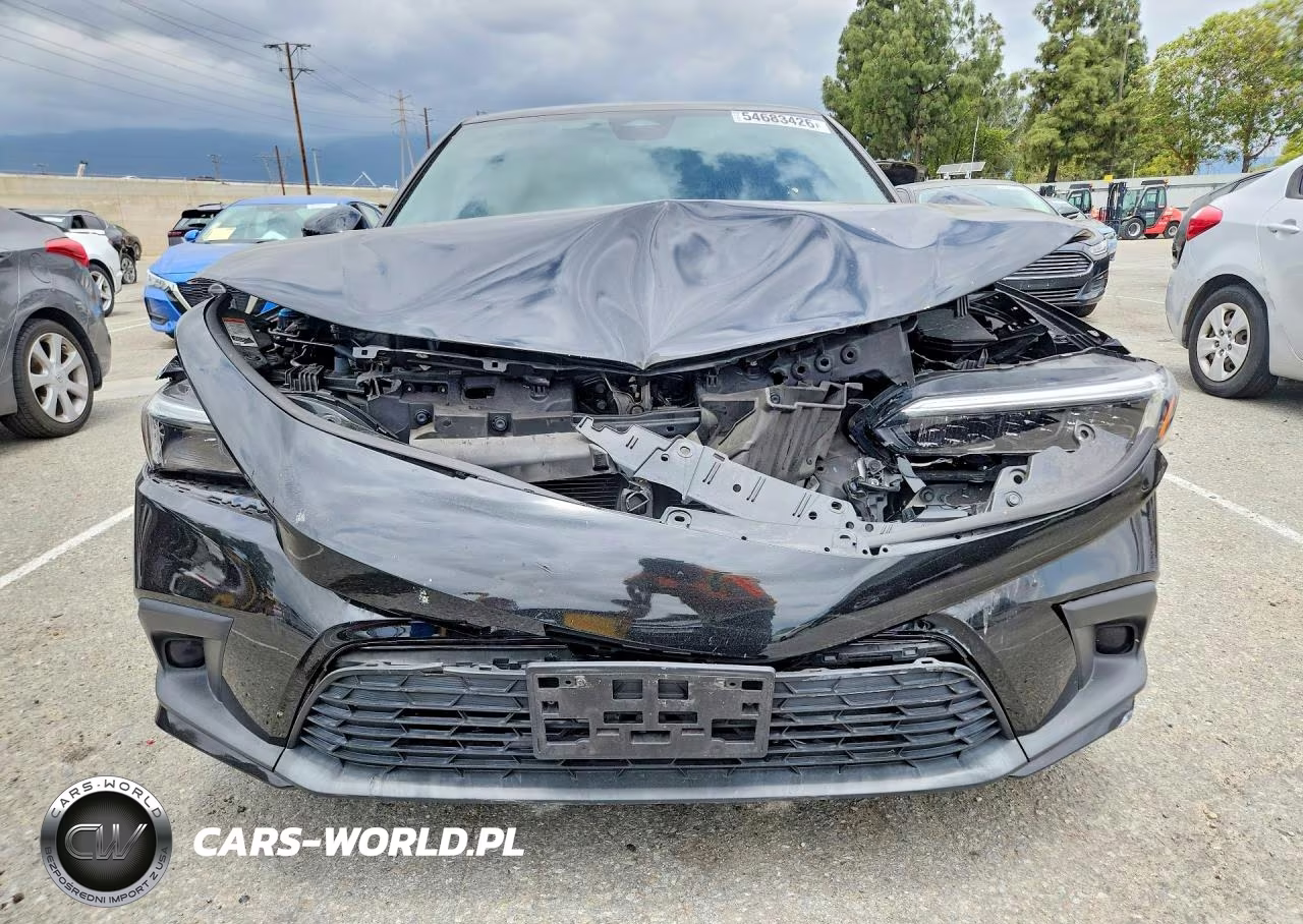 2022 Honda Civic Sport VIN:2HGFE2F59NH592707 - 5