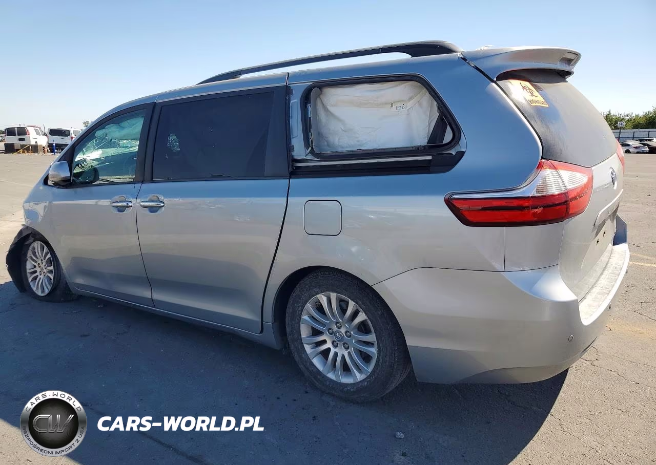2015 Toyota Sienna Xle Premium 8-Passenger VIN:5TDYK3DC0FS627662 - 2