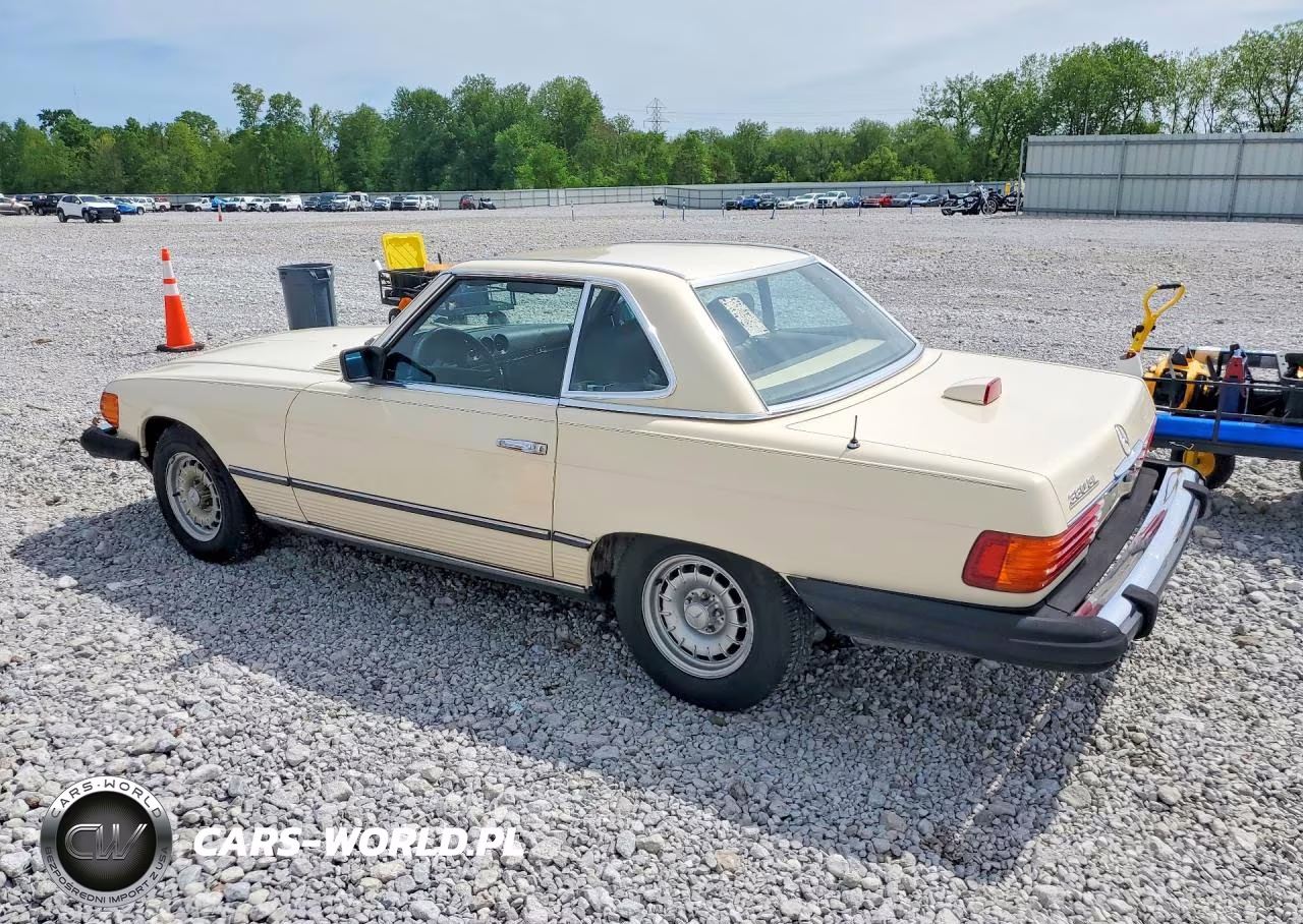 1983 Mercedes-Benz 380 Sl VIN:WDBBA45A1DB022791 - 2