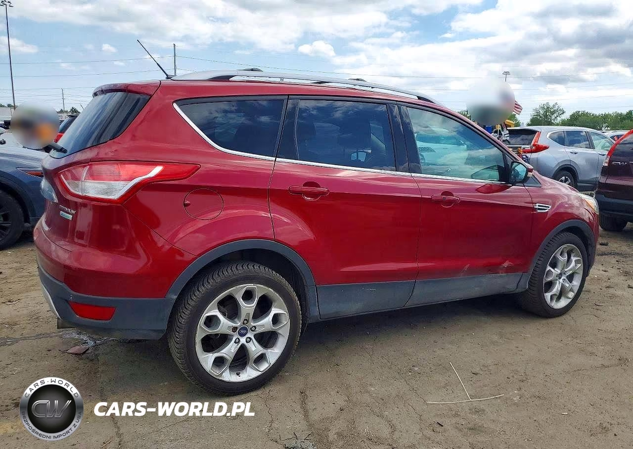 2013 Ford Escape Titanium VIN:1FMCU9J95DUA75614 - 3