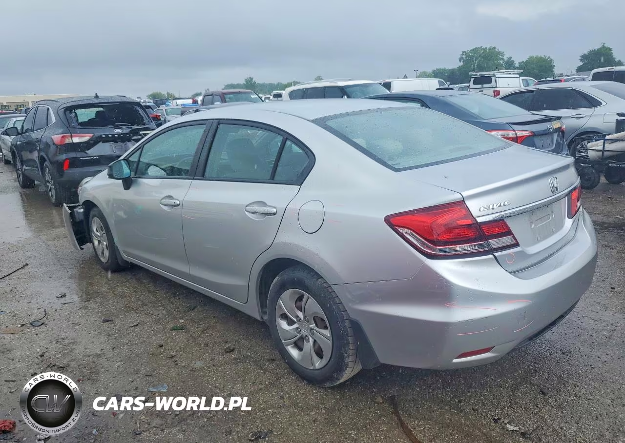 2013 Honda Civic Lx VIN:19XFB2F50DE040093 - 2