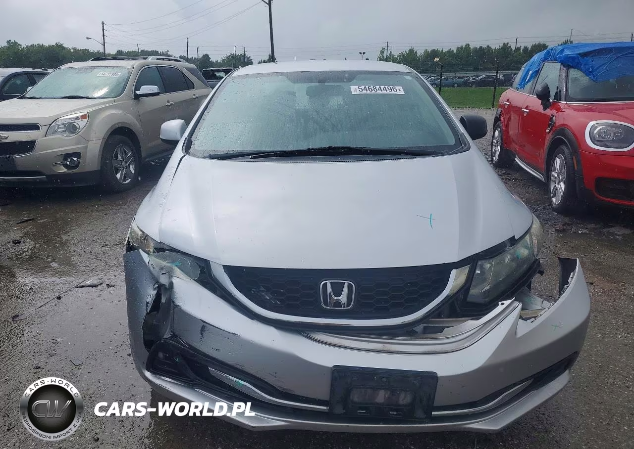 2013 Honda Civic Lx VIN:19XFB2F50DE040093 - 5