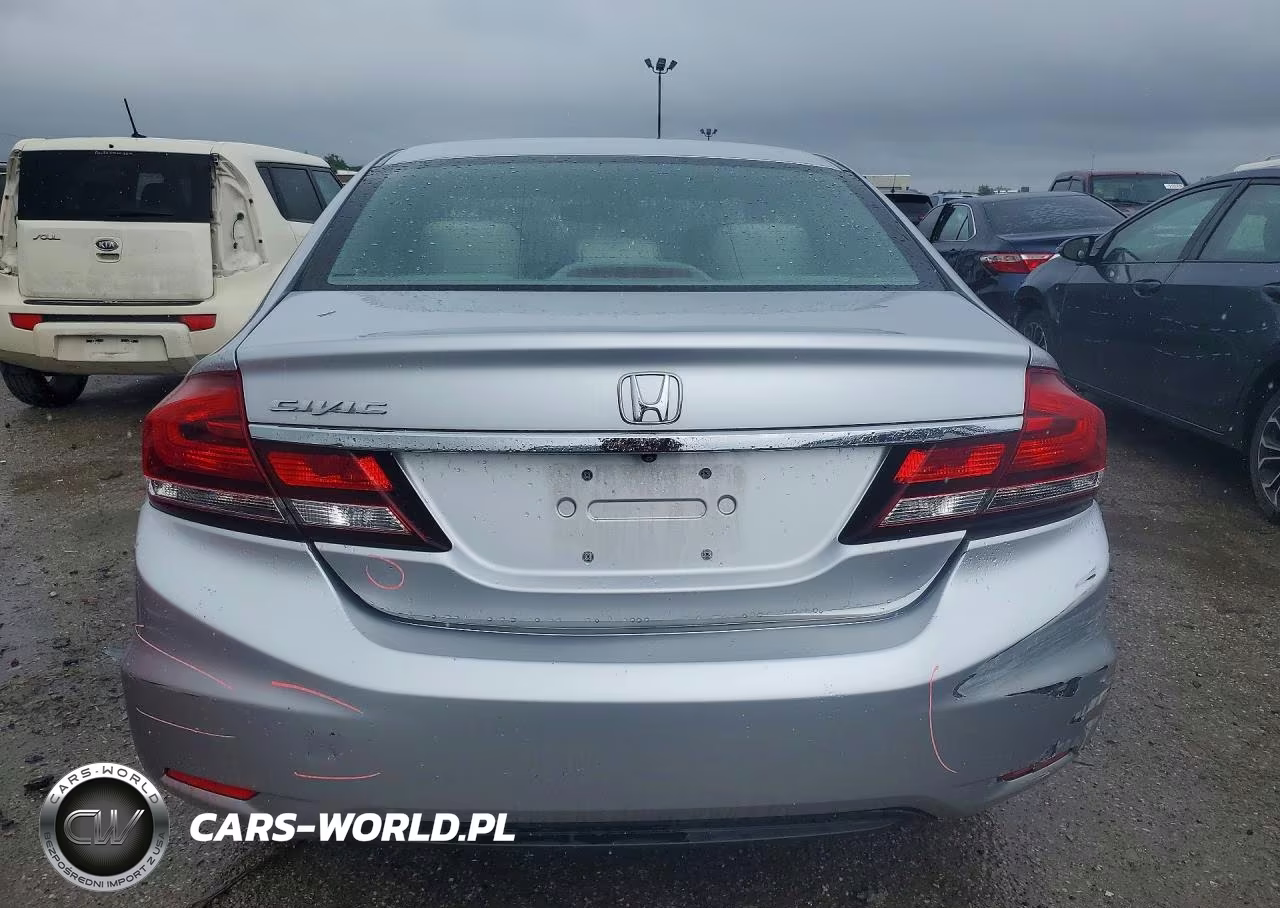 2013 Honda Civic Lx VIN:19XFB2F50DE040093 - 6