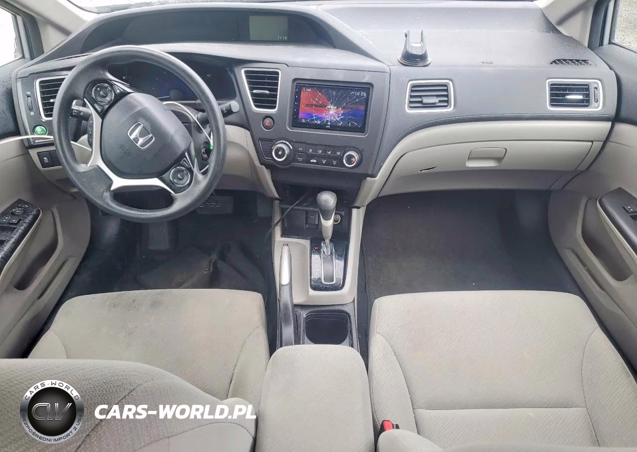 2013 Honda Civic Lx VIN:19XFB2F50DE040093 - 8