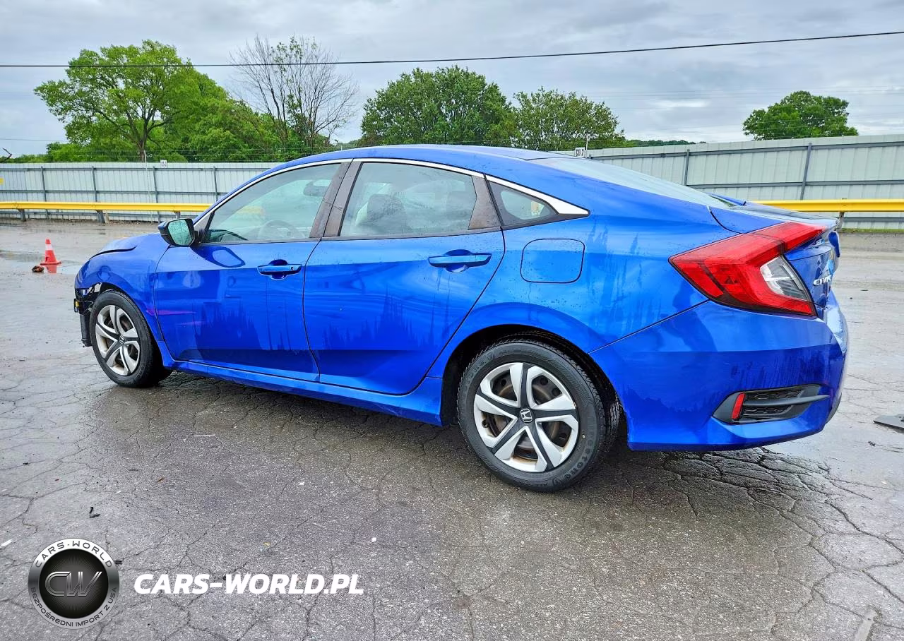 2016 Honda Civic Lx VIN:19XFC2F58GE098924 - 2