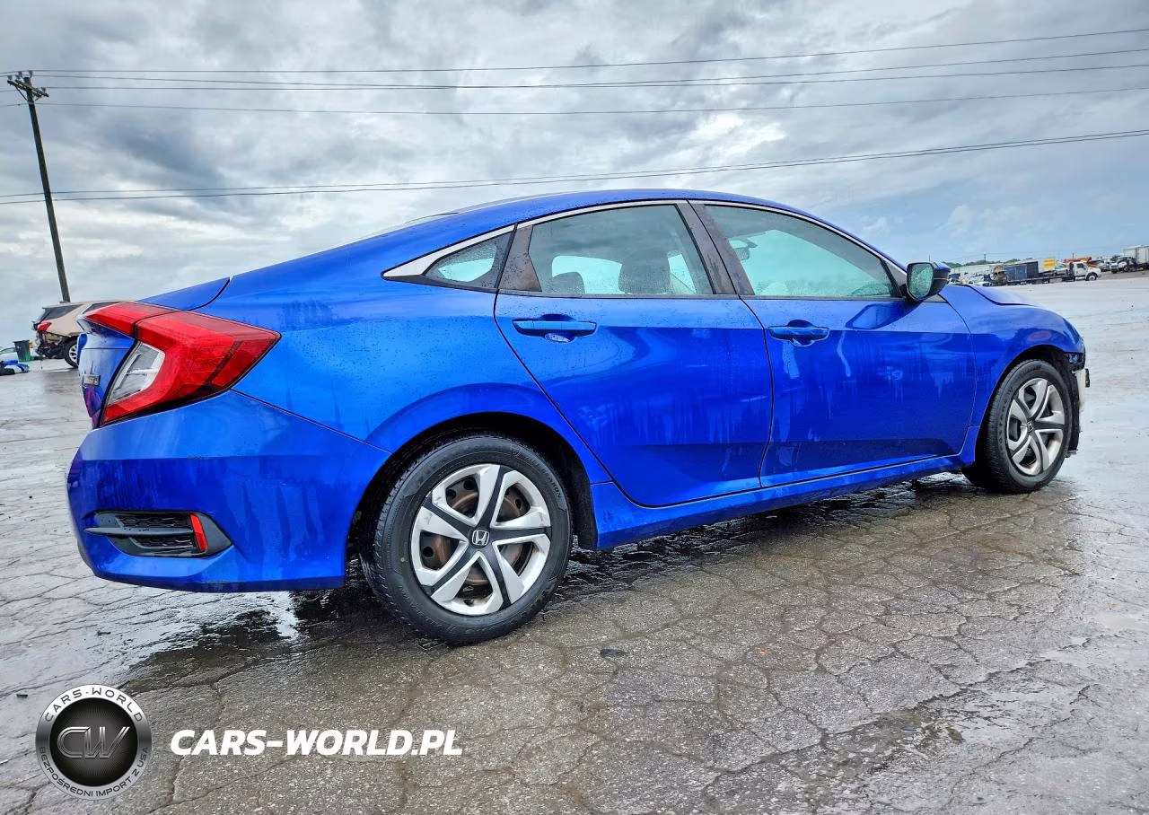 2016 Honda Civic Lx VIN:19XFC2F58GE098924 - 3