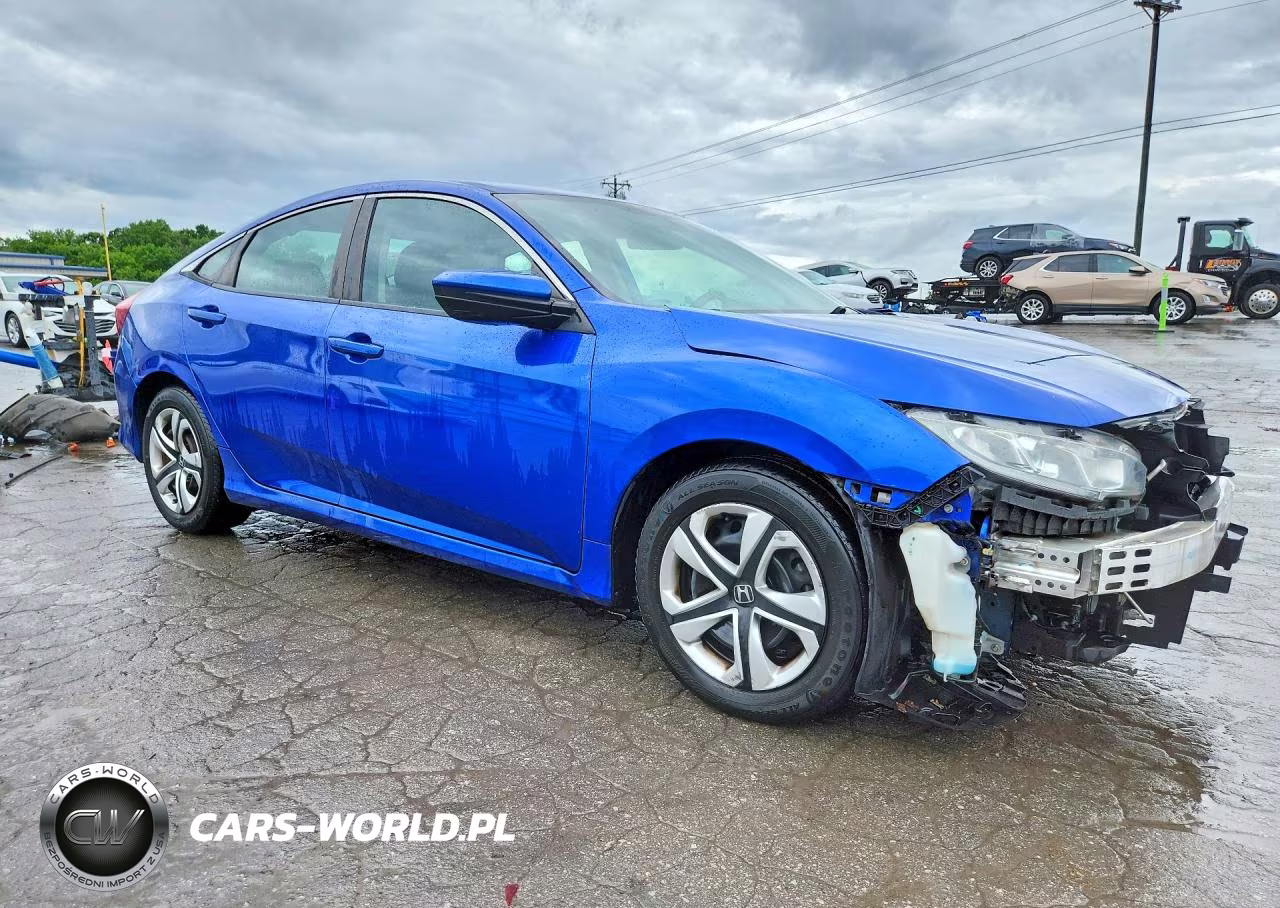2016 Honda Civic Lx VIN:19XFC2F58GE098924 - 4