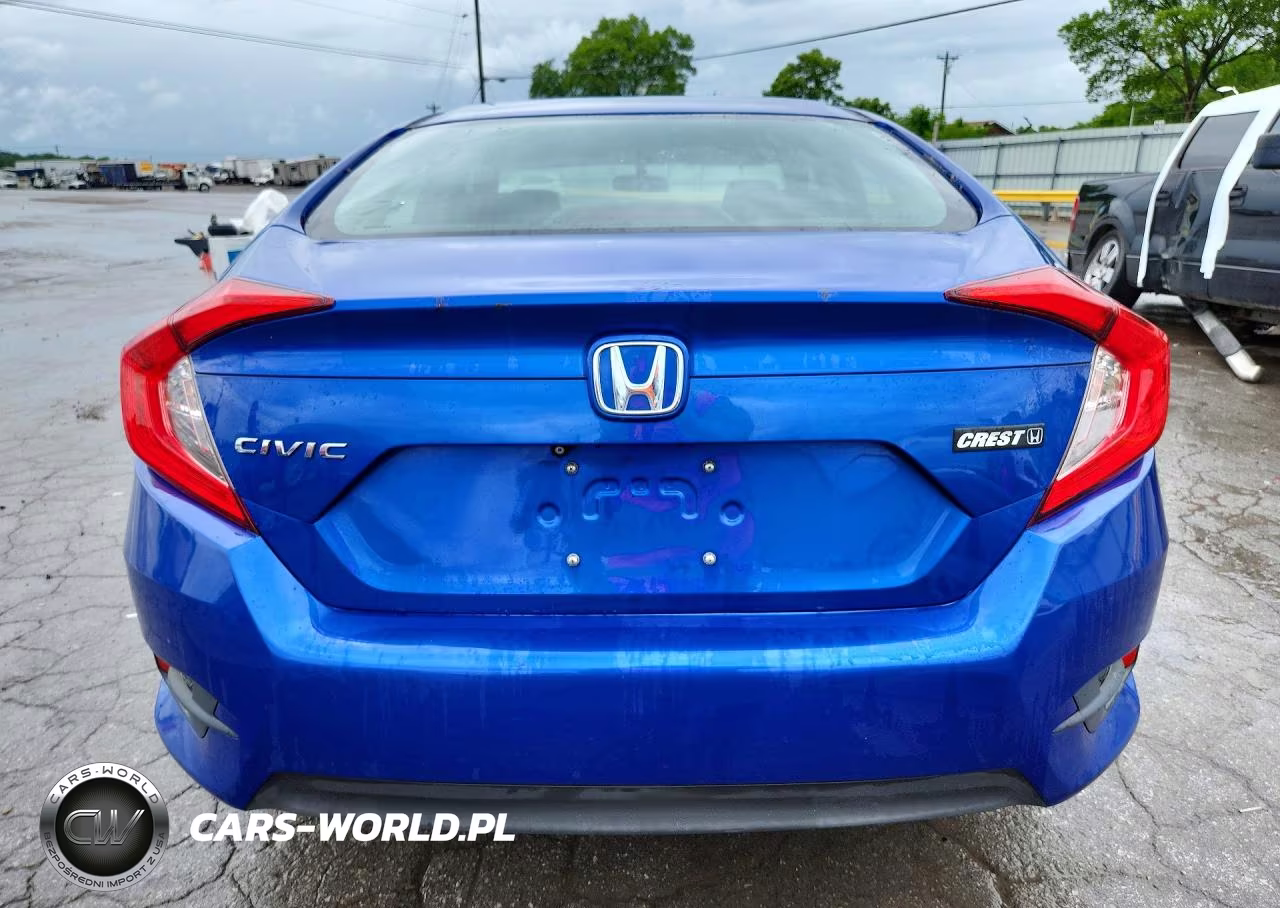 2016 Honda Civic Lx VIN:19XFC2F58GE098924 - 6