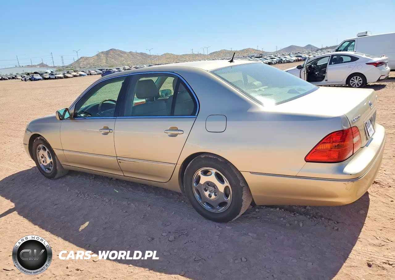 2001 Lexus Ls 430 VIN:JTHBN30F510037786 - 2