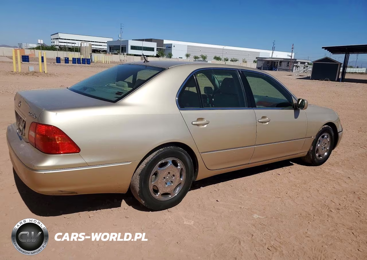 2001 Lexus Ls 430 VIN:JTHBN30F510037786 - 3