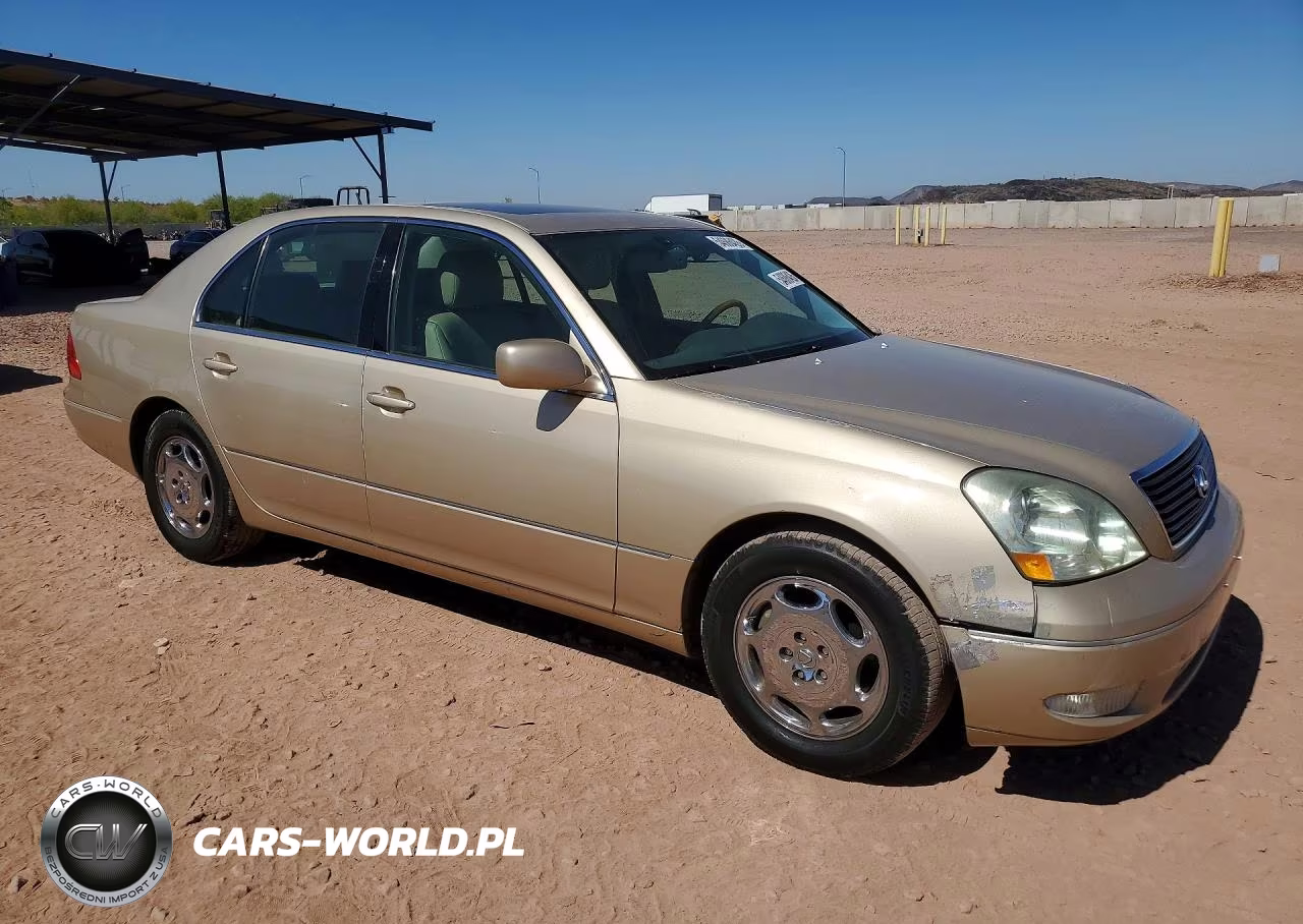 2001 Lexus Ls 430 VIN:JTHBN30F510037786 - 4