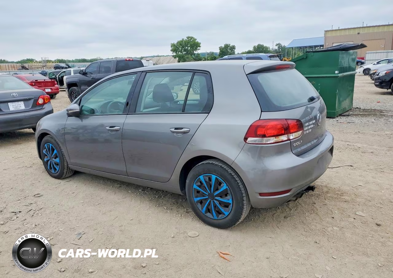 2012 Volkswagen Golf VIN:WVWDB7AJ1CW321252 - 2