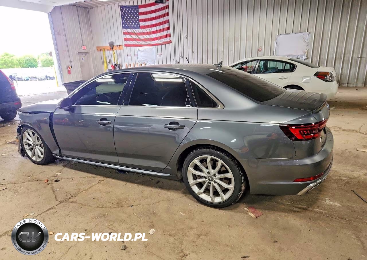 2019 Audi A4 Premium Plus VIN:WAUENAF47KN018523 - 2