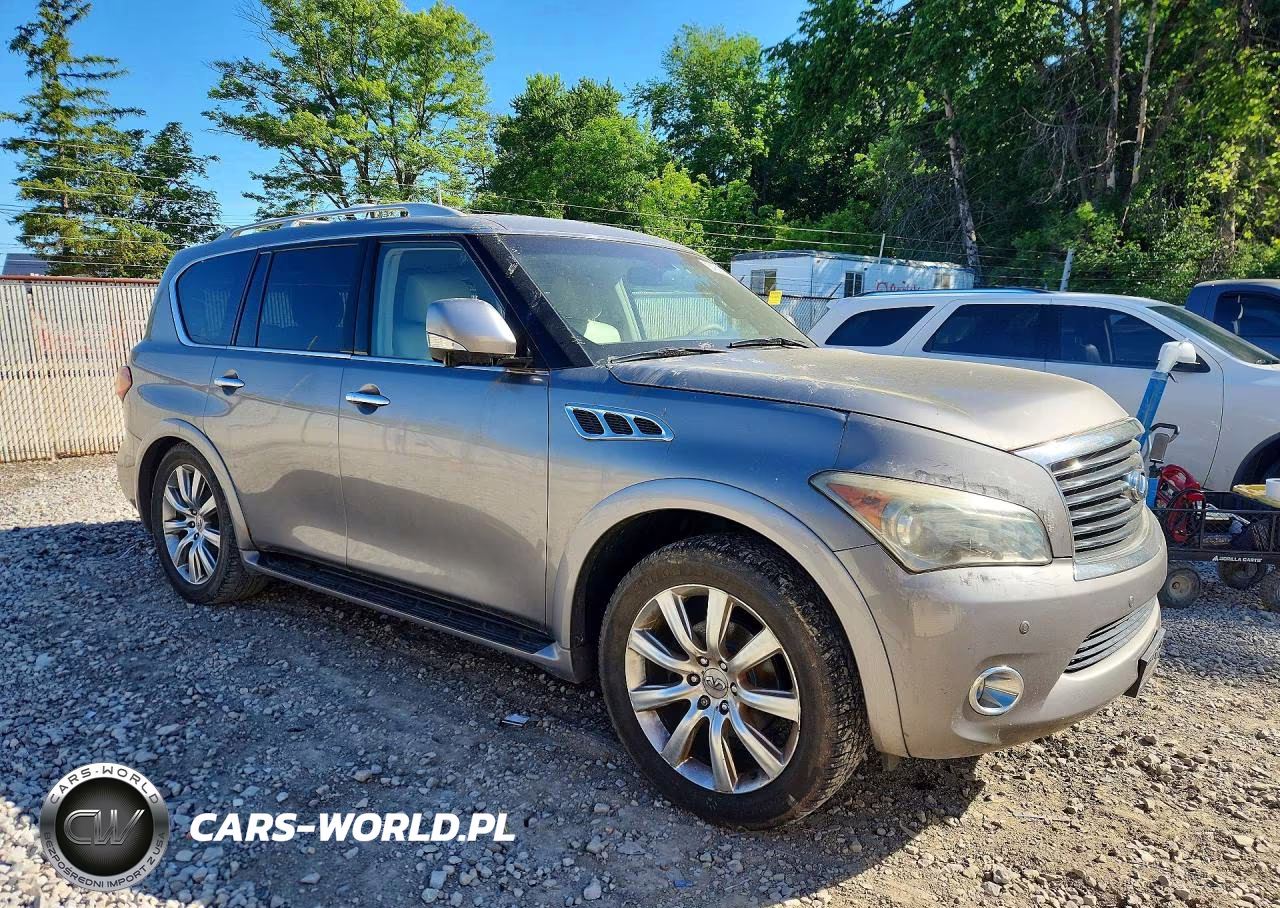 2013 Infiniti Qx56 Base VIN:JN8AZ2NE6D9061515 - 4