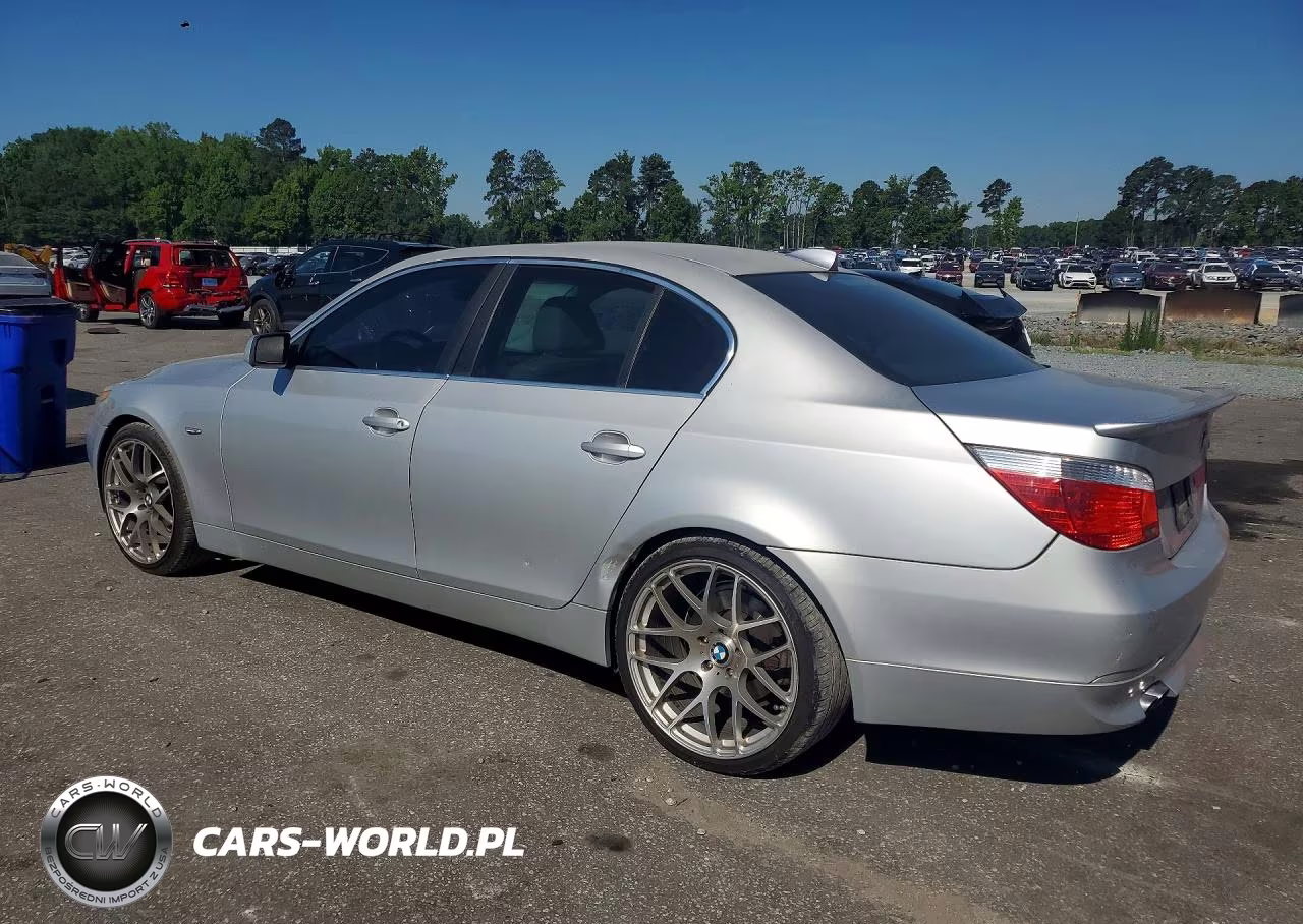 2007 BMW 525 I VIN:WBANE535X7CW65201 - 2