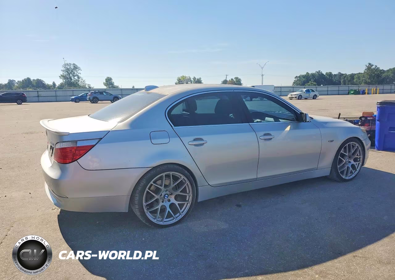 2007 BMW 525 I VIN:WBANE535X7CW65201 - 3