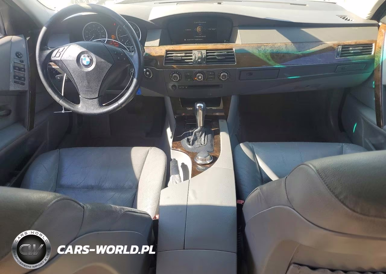 2007 BMW 525 I VIN:WBANE535X7CW65201 - 8