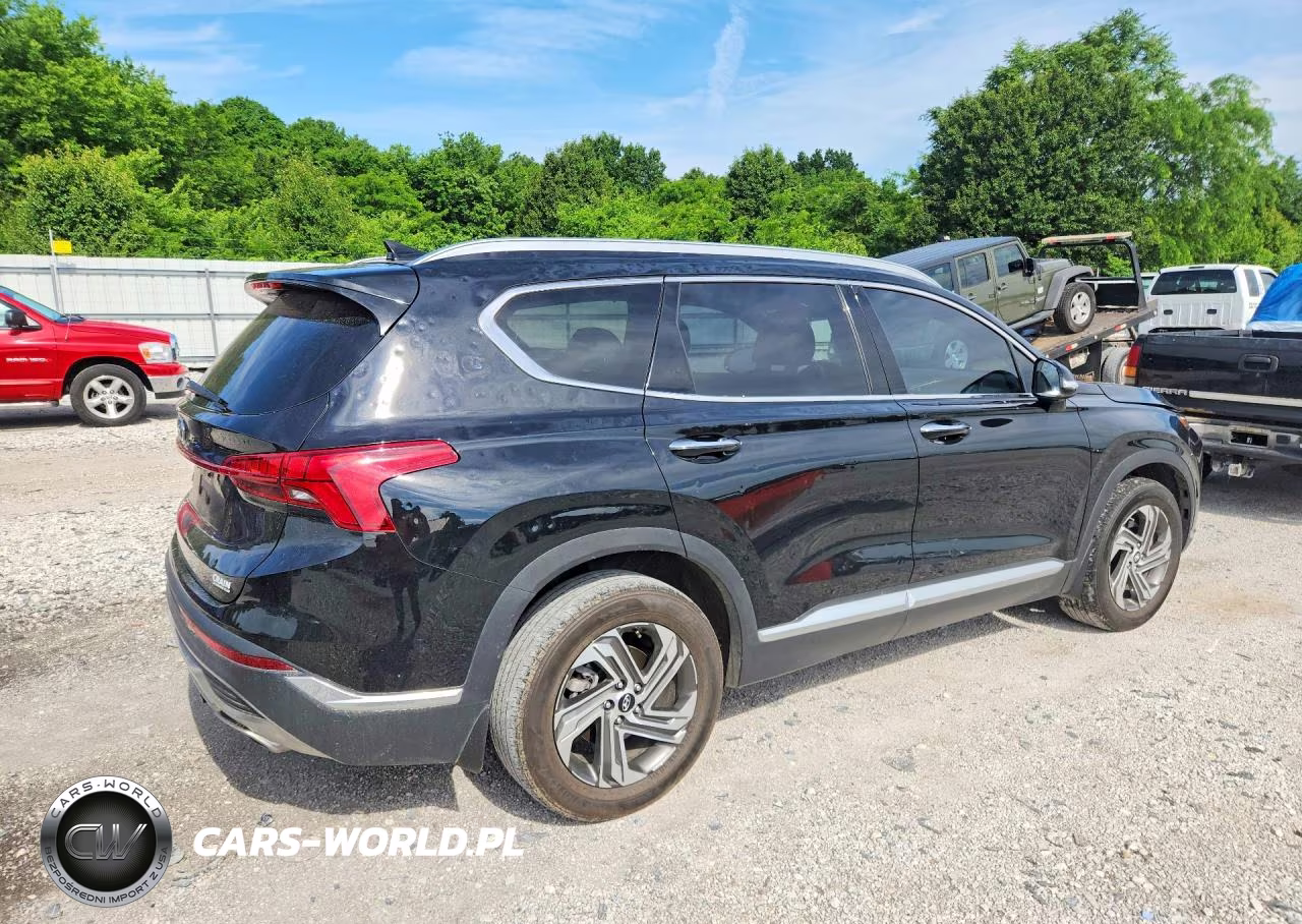 2022 Hyundai Santa Fe Sel VIN:5NMS34AJ9NH433113 - 3