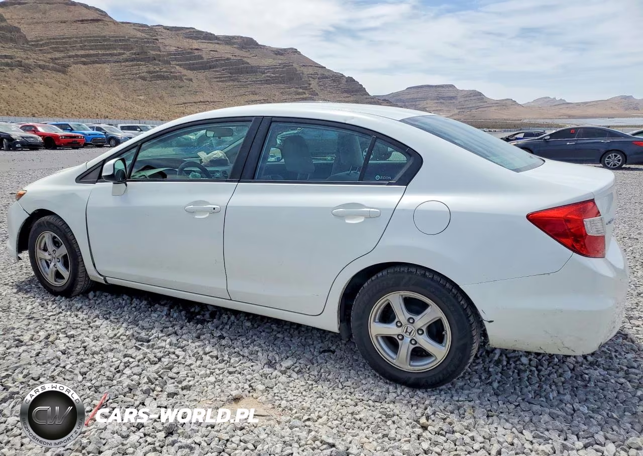 2012 Honda Civic Natural Gas VIN:19XFB5F59CE003740 - 2