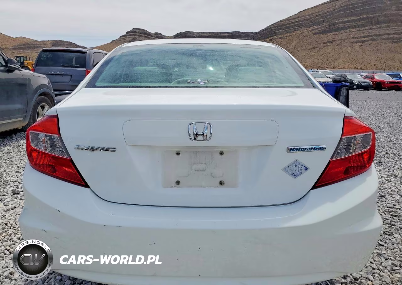 2012 Honda Civic Natural Gas VIN:19XFB5F59CE003740 - 6